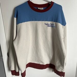 Taylor Swift Midnights Colorblock Crewneck